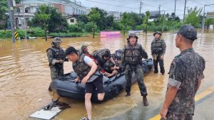 South Korea Searches for Missing People as Death Toll From Downpours Reaches 41