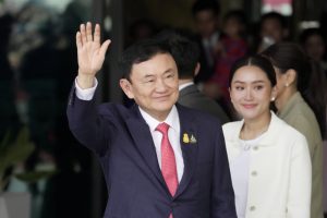 Former Thai PM Thaksin Returns From Self-exile as PM Vote Looms
