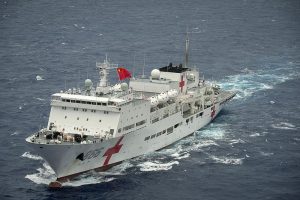 La Armada de China en los puertos de las islas del Pacífico