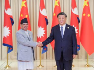 China Seeks Reassurance From Visiting Nepali PM Dahal on Taiwan and Tibet Issues