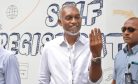 Maldives Presidential Election Heads to a Run-off