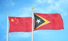 Why Did Timor-Leste Sign a Comprehensive Strategic Partnership With China?