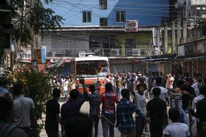 Thousands of Bangladesh’s Garment Factory Workers Protest, Demanding Better Wages