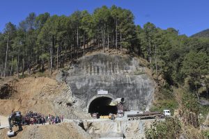 Indian Rescuers Prepare to Drill to Reach 40 Workers Trapped in a Tunnel