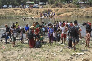 Thousands of Refugees Flee Fighting in Southeastern Myanmar