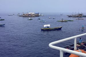 China Coast Guard Shadows Filipino Activists Sailing Toward Disputed Shoal