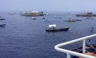 China Coast Guard Shadows Filipino Activists Sailing Toward Disputed Shoal
