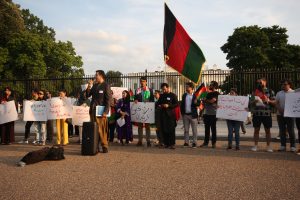 &#8216;No to the Taliban!&#8217; Afghans Gather in Washington to Demand Action