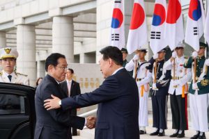 South Korea’s President Yoon Meets Japanese Prime Minister Kishida One Last Time