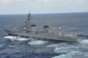 In Historic First, Japan Sends Naval Ship Through the Taiwan Strait