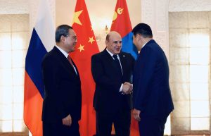 Mongolia Encourages Trilateral Projects With China, Russia at SCO Summit