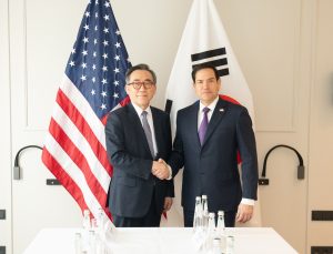 South Korea&#8217;s Foreign Minister Holds 1st Meeting With US Secretary of State Rubio