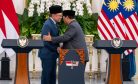 Anwar, Prabowo Call for Middle East Peace, Pledge Joint Development of Disputed Maritime Area