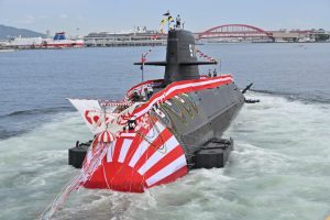 Japan Launches 6th Taigei-Class Submarine for JMSDF