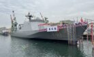 Japan Launches First 2 New Offshore Patrol Vessels for JMSDF Japan Launches First 2 New Offshore Patrol Vessels for JMSDF